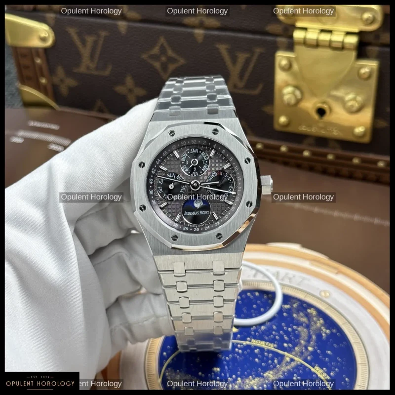 Audemars Piguet Royal Oak Perpetual Calendar 26574ST Gray Dial 41mm Automatic