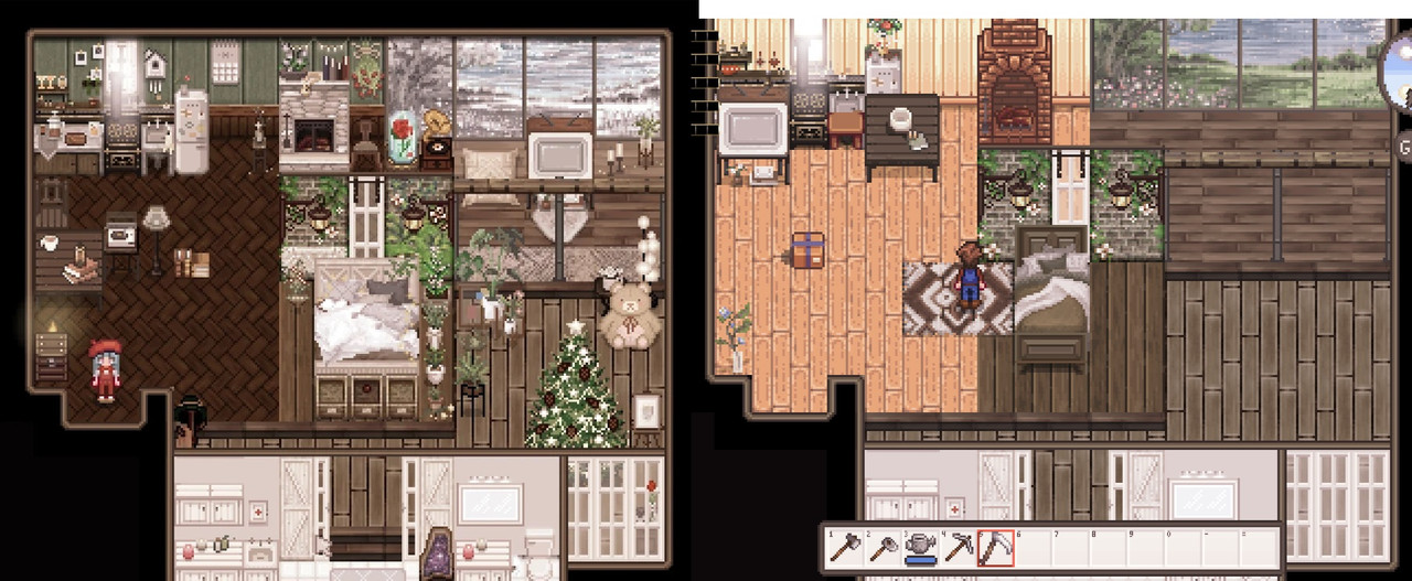 Seasonal Garden Farmhouse V2 (Unofficial Update) at Stardew Valley