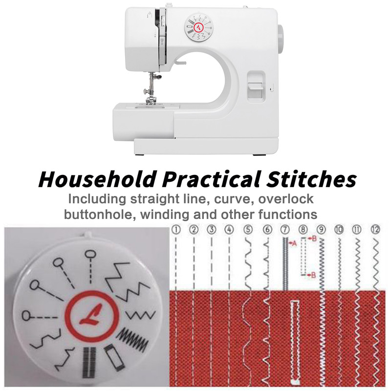 Sewing Machine with Trouser Leg Sewing Slot