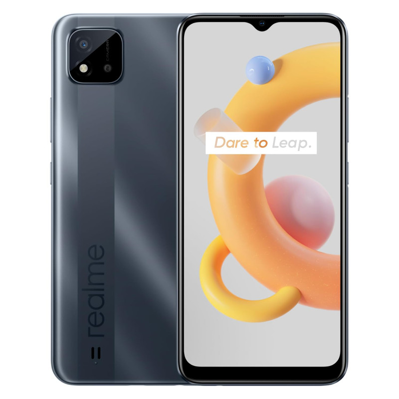 realme C11 2021 (Cool Grey, 4GB RAM, 64GB Storage), Medium refurbished
