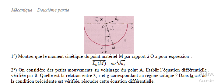 Cours physique chimie