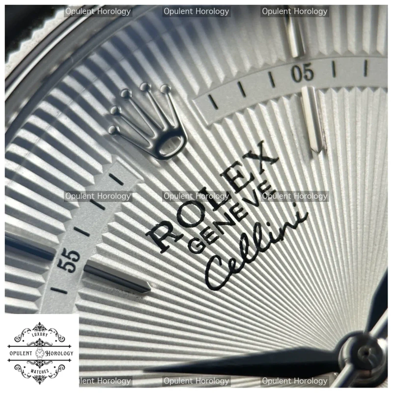 Rolex Cellini Dual Time 50529 Replica - Swiss-Made, 39mm, White Dial