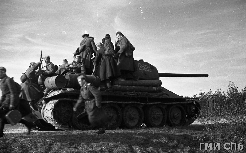 Ленинградский фронт. Освобождение Эстонии.