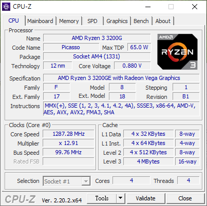 3200GE 2