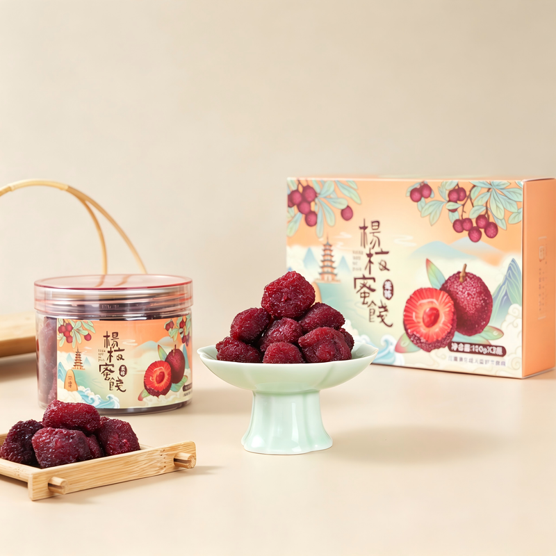 国风杨梅蜜饯罐装果干 杨梅蜜饯（150g×2 罐）