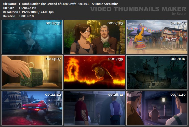 Tomb Raider The Legend of Lara Croft - S01E01 - A Single Step.mkv