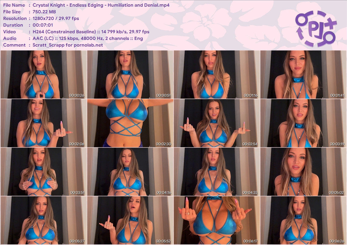 Crystal Knight - Endless Edging - Humiliation and Denial.mp4
