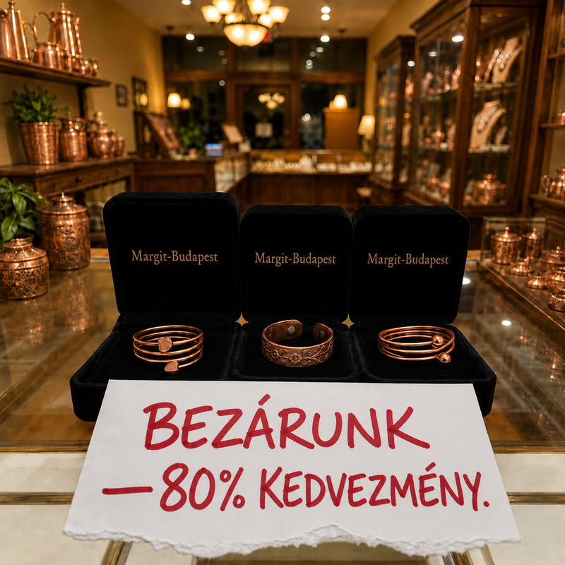 Margit-Budapest rézkollekció