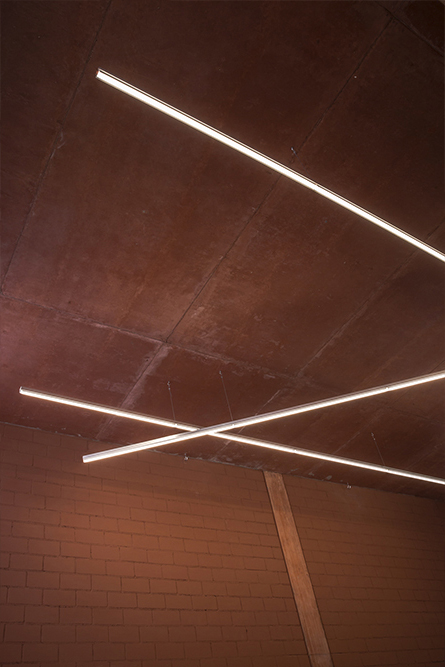 Architecturally integrated lighting at Am Lokdepot Berlin