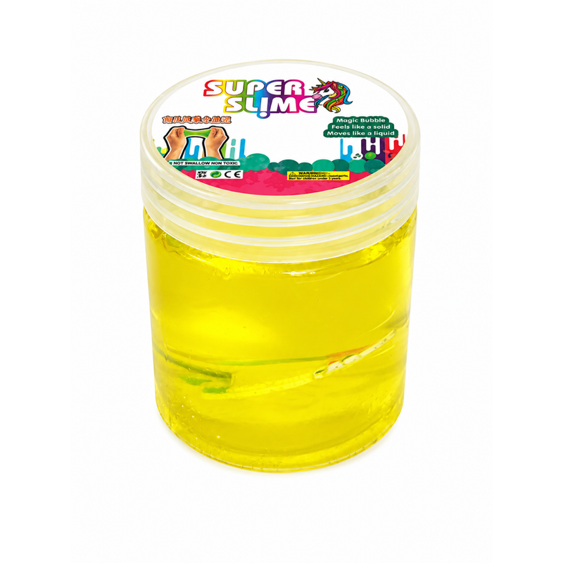 Unicorn Slime Mud Big Yellow