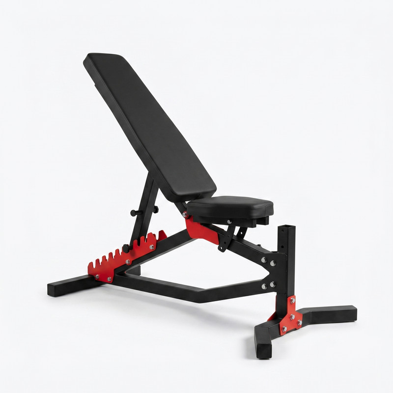 Banc de musculation réglable professionnel incliné décliné