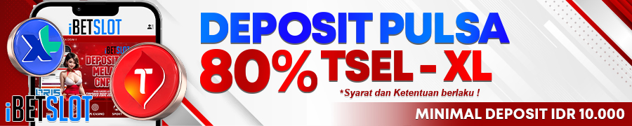 DEPOSIT PULSA RATE 80%