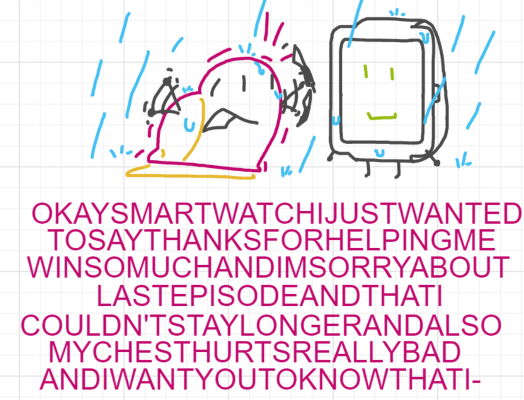 A panel from A Murder On The, episode six of the Board Boards object show by Furretwalk/WalkingFurret.