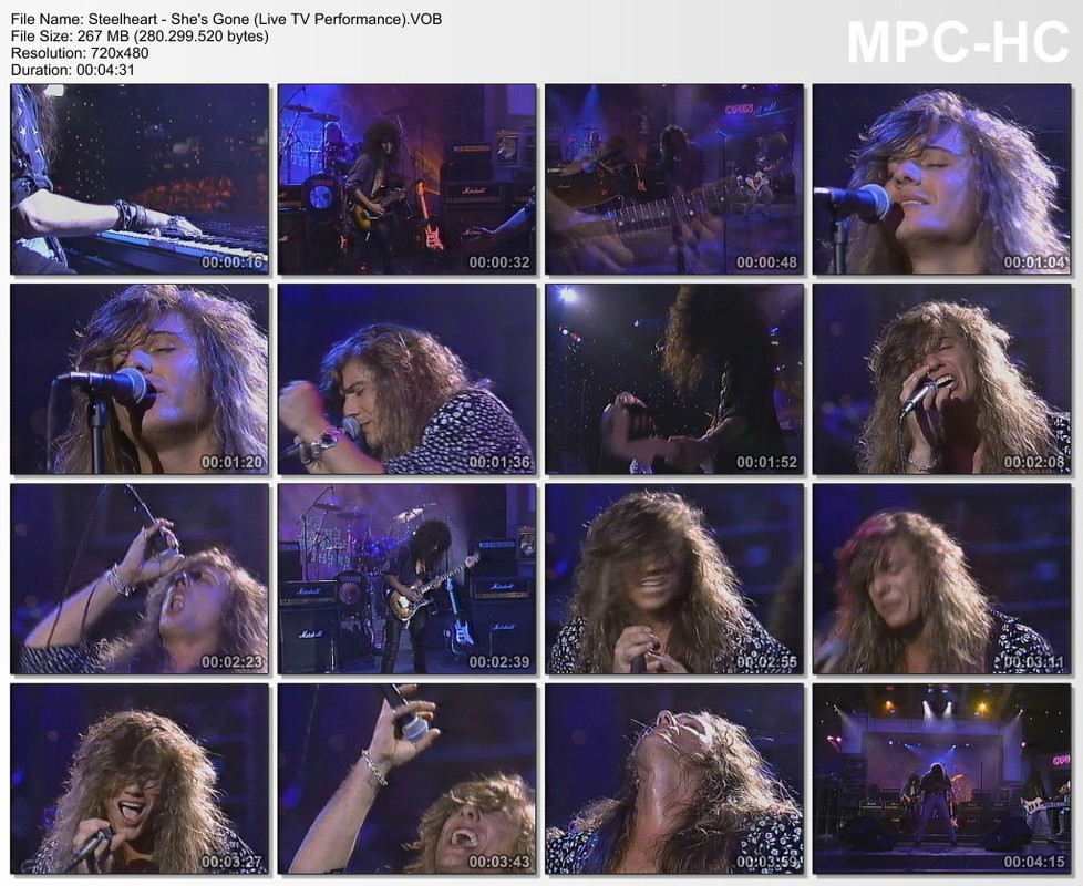Steelheart - She's Gone (Live TV Performance)