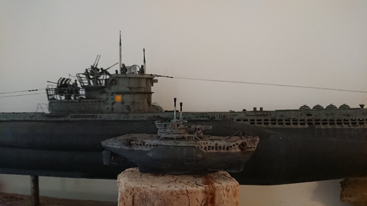 Meng Warship Builder : (bébé) U-boot type VII DSC-1001