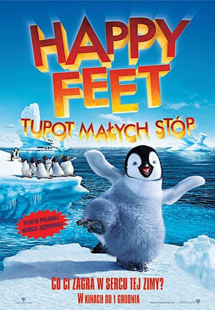 Happy Feet: Tupot Małych Stóp / Happy Feet (2006) 1080p.Blu-ray.CEE.VC-1.TrueHD.5.1 / POLSKI DUBBING i NAPISY