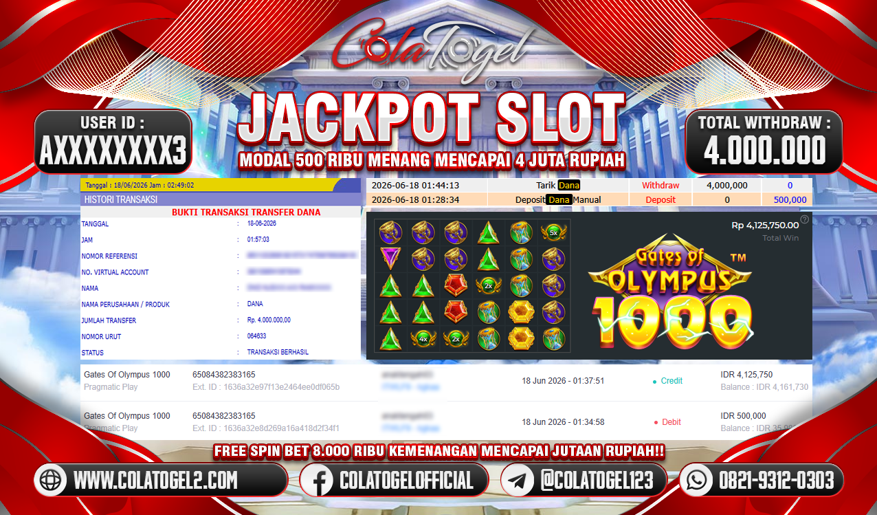 JACKPOT SLOT GACORR!!
