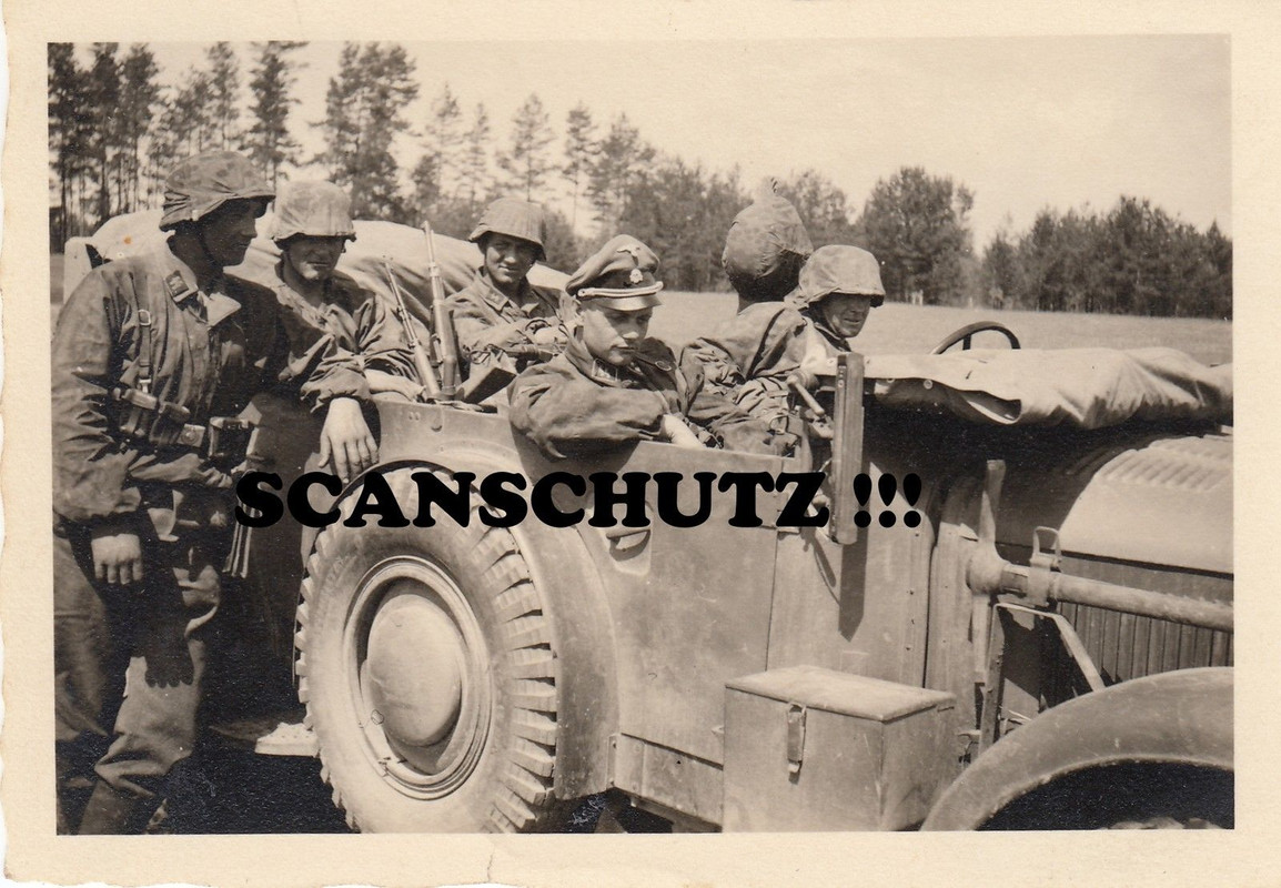 Elite Kämpfer camouflage TK Div Offizier Kübelwa