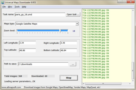 AllMapSoft Universal Maps Downloader 9.959