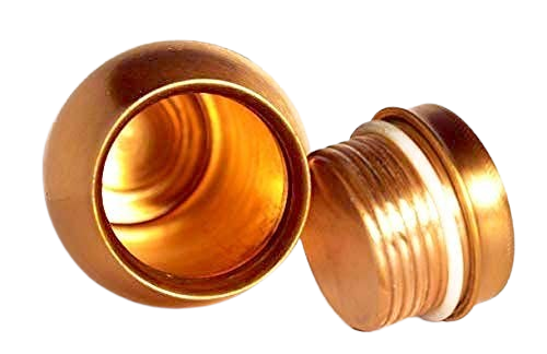 Copper Bottle Side View