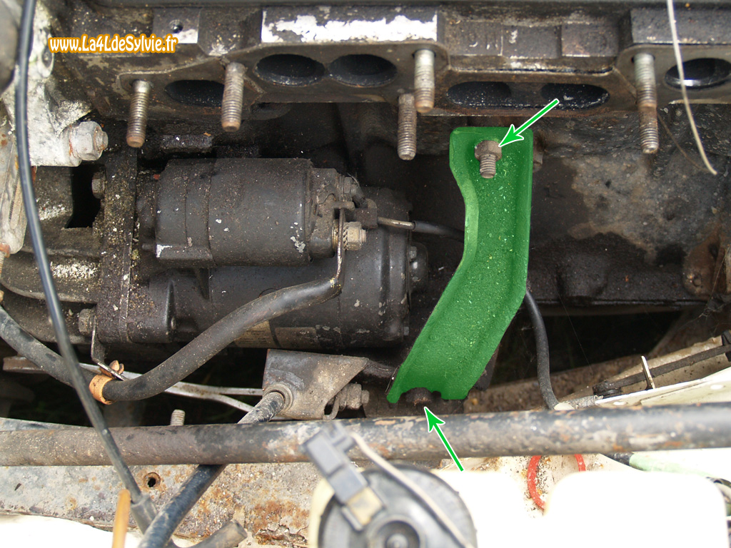 support-moteur-demarreur-4l