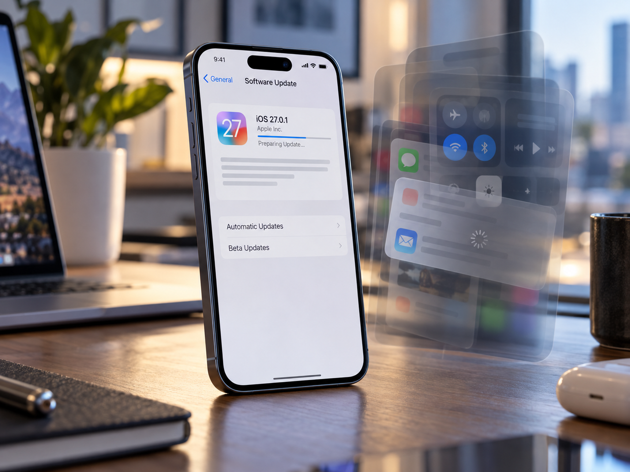 iOS 27.0.1 corrige reinicializações no iPhone 18 Pro e falha que congelava a tela