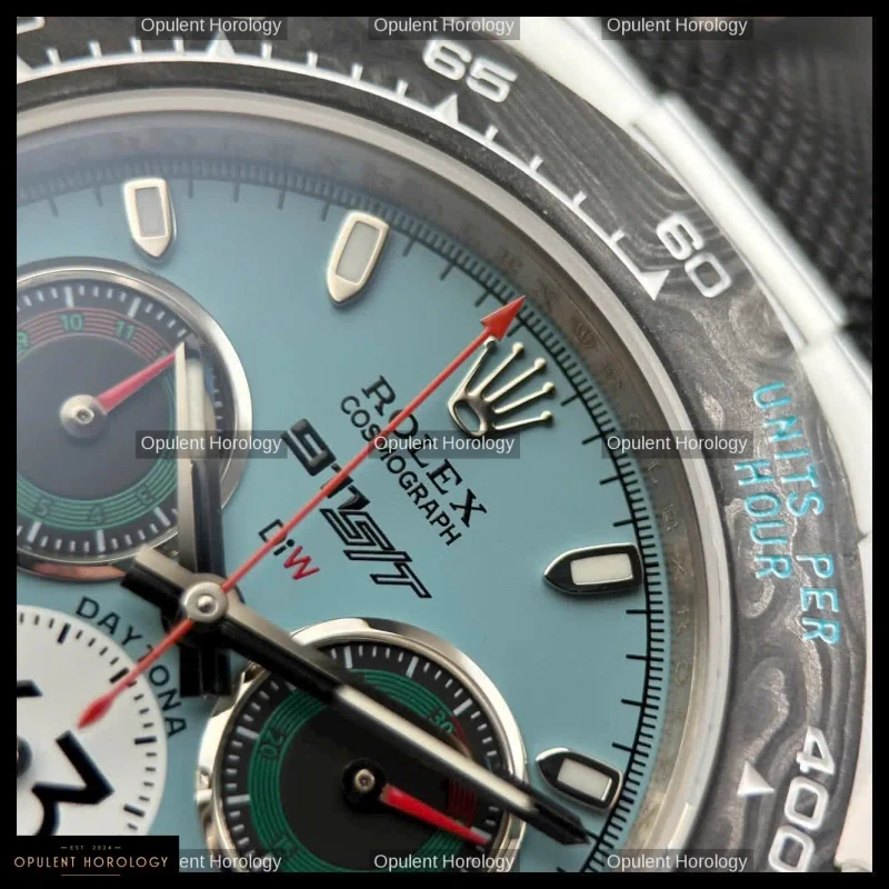 Rolex Daytona DIW Ferrari Tiffany Dial White Carbon Lightweight 40mm