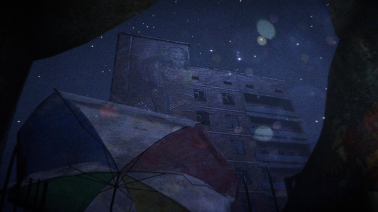 蛙穿雪境