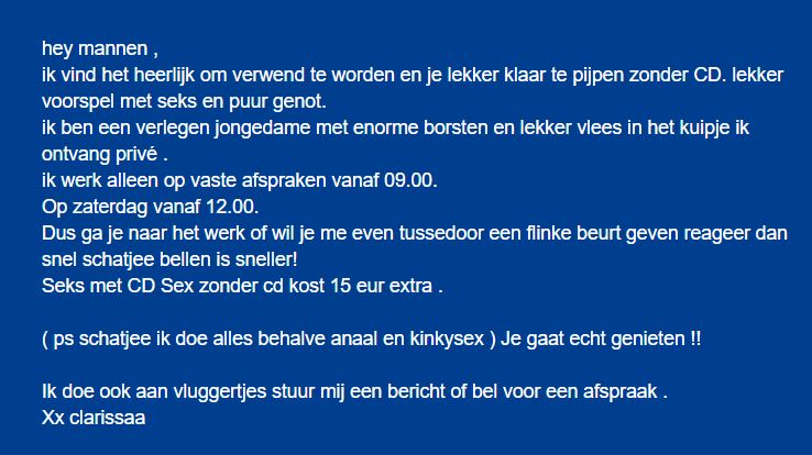 Clarissa Tekst