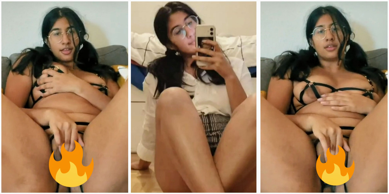 NRI redditor hot model flashing her pussy new viral