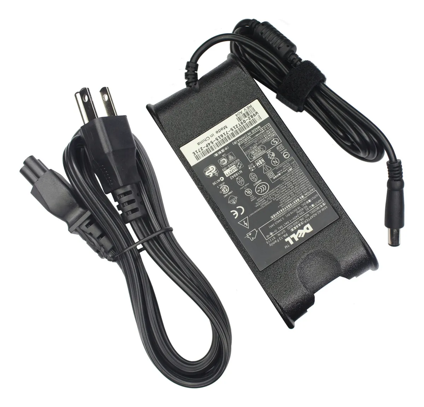 Adaptador Cargador Dell Vista Trasera