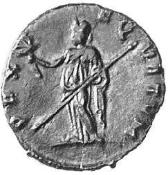 Glosario de monedas romanas. PAX. 18