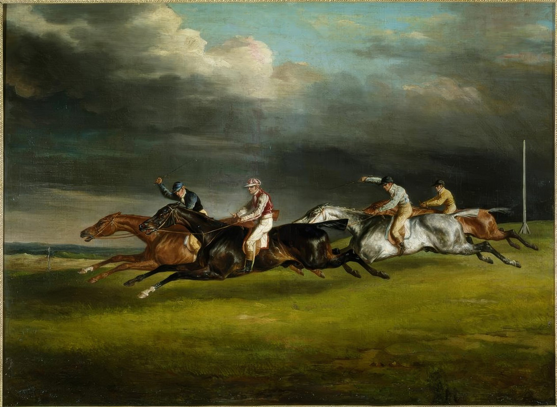 Theodore_Gericault_-_Course_de_chevaux_(Le_derby_de_1821_Epsom_-_(MeisterDrucke-688240)