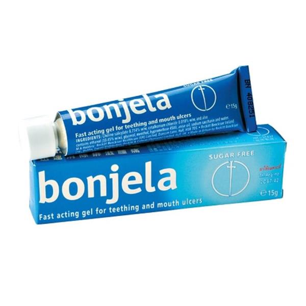 Bonjela Gel Adult Oral Mouth Ulcers 15G