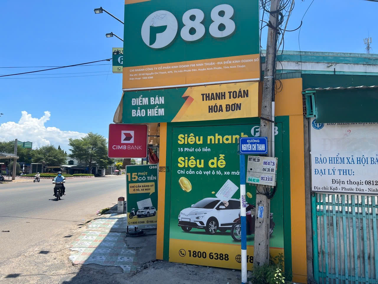 Không gian phòng giao dịch F88 60 Nguyễn Chí Thanh
