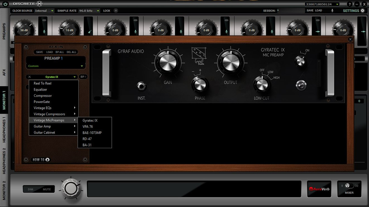 Discrete8 préampmicro