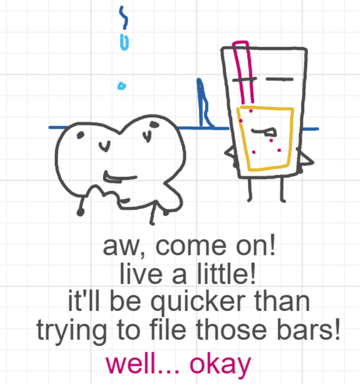 A panel from A Murder On The, episode six of the Board Boards object show by Furretwalk/WalkingFurret.