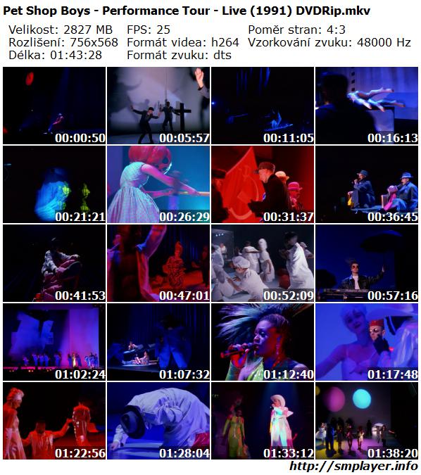 Pet Shop Boys - Performance Tour - Live (1991)