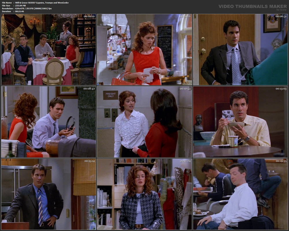 Will & Grace S03E07 Gypsies, Tramps and Weed.mkv