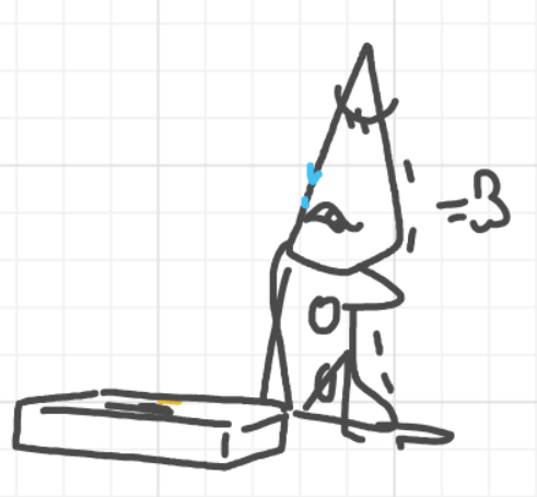 A panel from The Prime Number Few, episode eight of the Board Boards object show by Furretwalk/WalkingFurret.