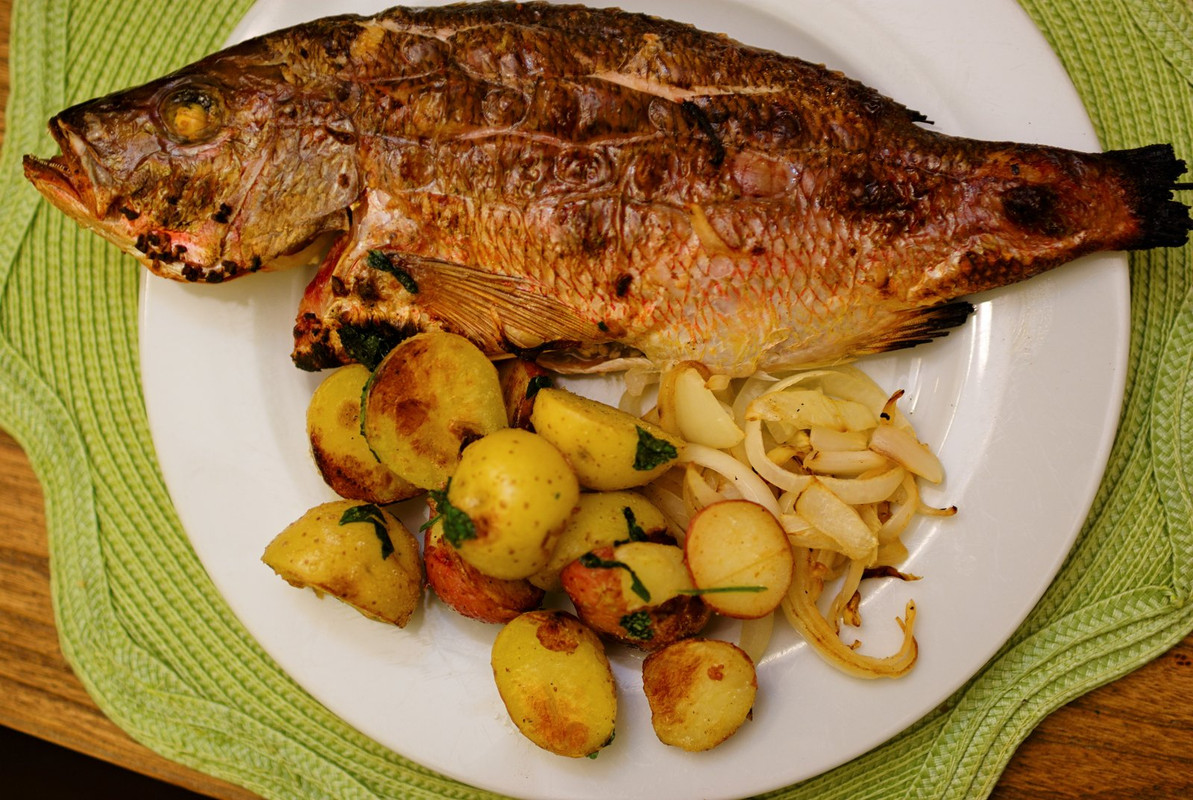 Snapper and Potatoes