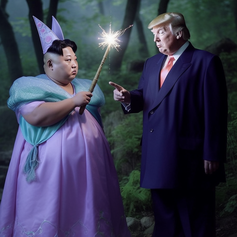 kto1-Kim-Jong-Un-dressed-as-a-fairy-godmother-alongside-Donald-6761af15-a3b7-49ba-a9fb-fc70fff7d91a.png