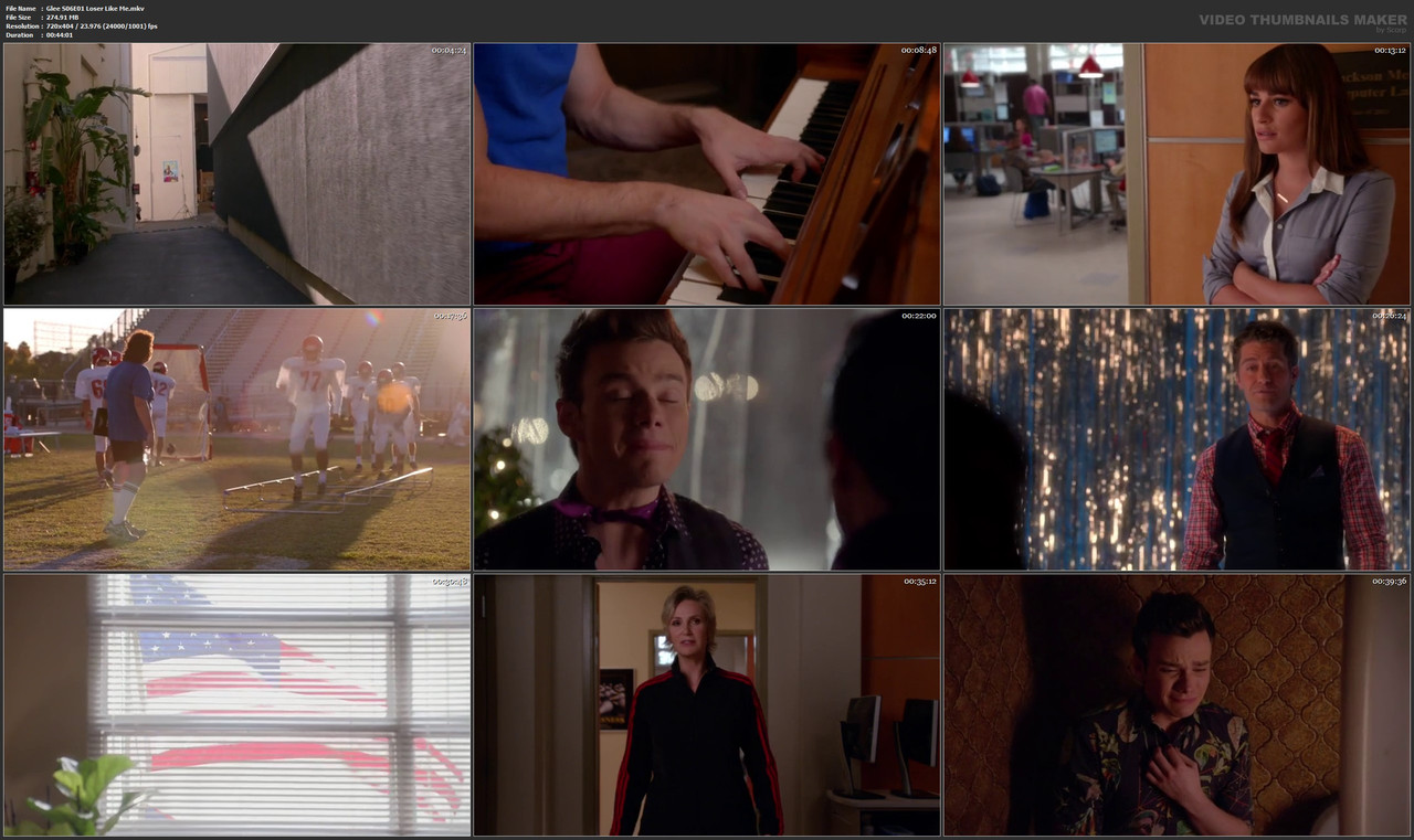 Glee S06E01 Loser Like Me.mkv