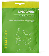Uncover Aloe Cooling Sheet Mask 25G 1`S