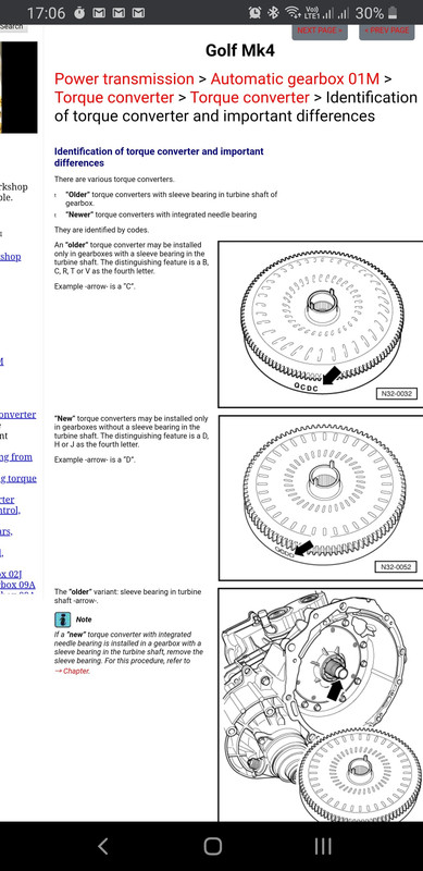 01M transmission - input shaft sleeve bearing/bushing | VW Vortex ...