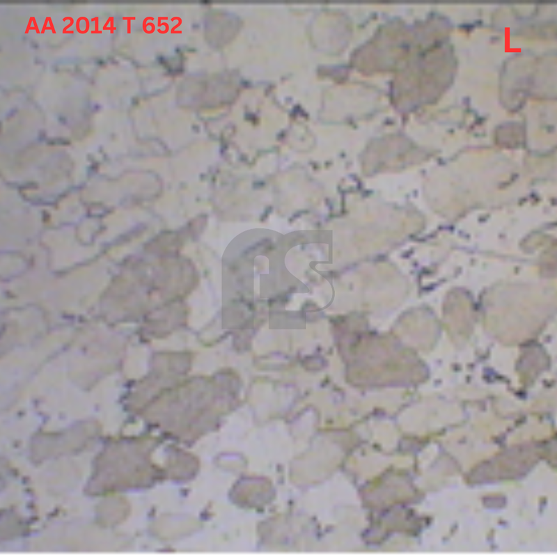 Metallurgical Microstructure 6 - AA 2014 T 652