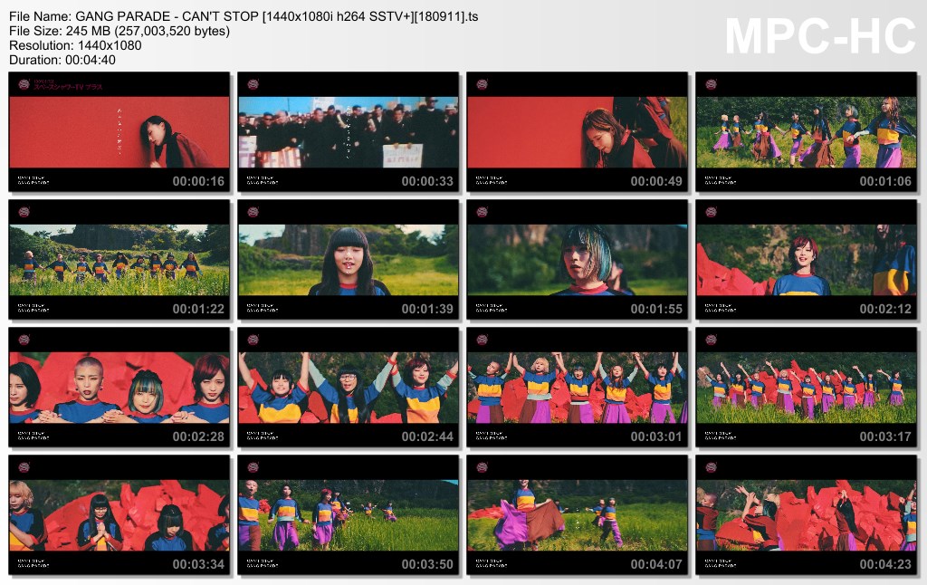GANG PARADE - CAN'T STOP [1440x1080i h264 SSTV ][180911].ts_thum