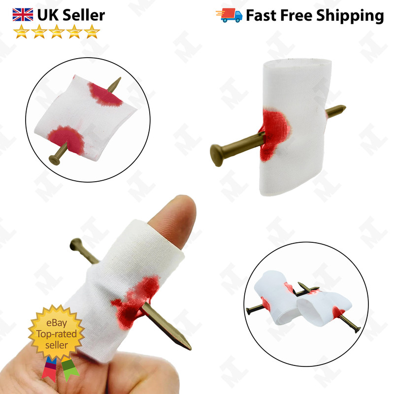 Fake Nail Through Finger Magic Trick