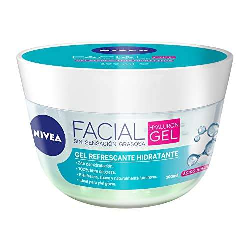 Amazon: NIVEA Gel Facial Refrescante Cuidado Facial (100 ml) | Envío gratis Prime