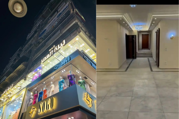 شقة بشارع عباس العقاد